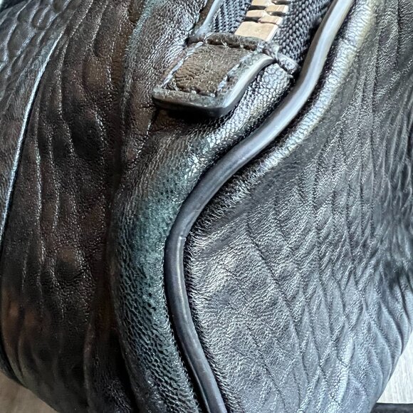 Authentic Alexander Wang Mini Pebbled Lambskin Rockie Black Silver Hardware Bag - Picture 12 of 13